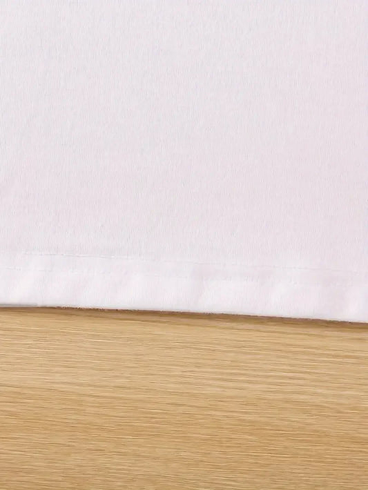 Summer New 90 's Leopard Heartbeat Short Sleeve Print Clothing Women's T-Shirt Harajuku Graphic Clothing Women's Top Tee