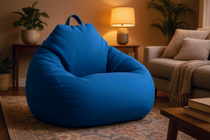 Large Small Lazy Sofa Cover Chairs Without Filler Linen Cloth Lounger Seat Bean Bag Pouf Puff Couch Tatami Living Room