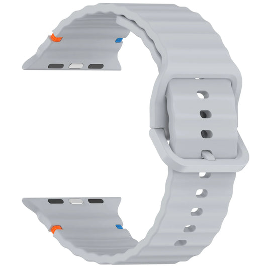 Silicone Strap for Apple watch Ultra Band 49mm 46mm 45mm 42mm 44mm 40mm 41mm correa bracelet belt iWatch series 10 9 8 6 7 5 SE