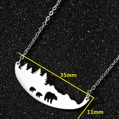 Sport Kayaking Pendant Neckalce Engraved Stainless Steel Jewelry for Women & Men Handmade Jewelry Surfing Boating Collares