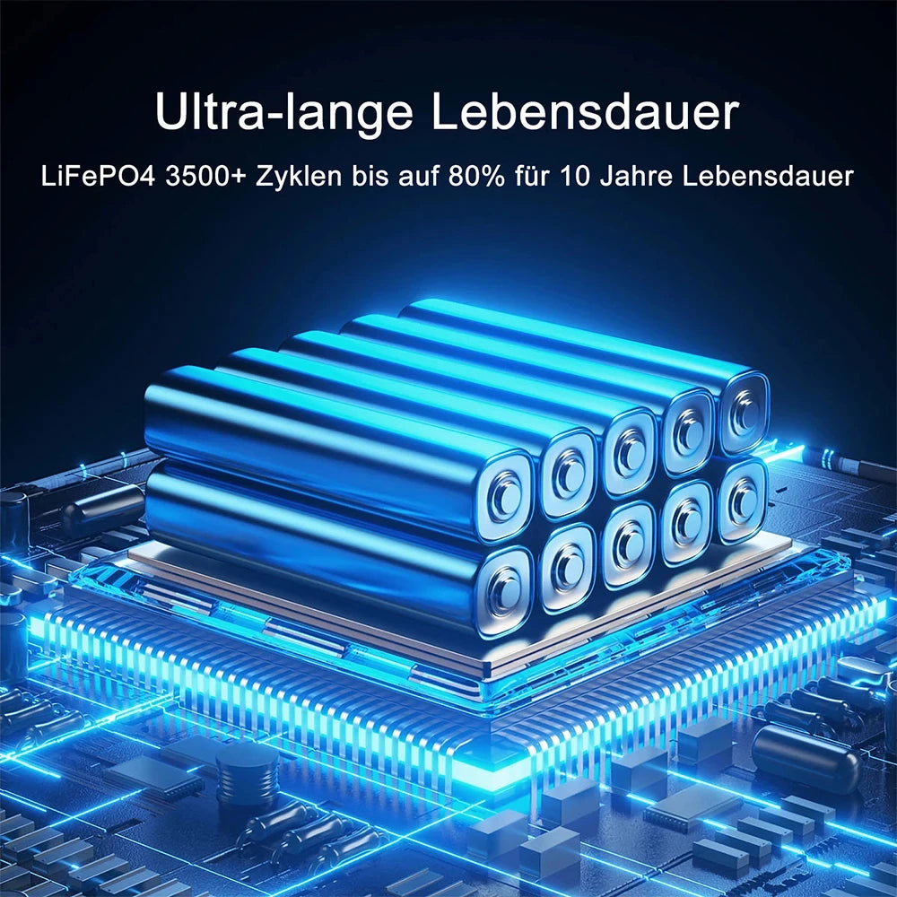 SOLARPLAY Q2402M Outdoor Generator 2400W MPPT Portable Power Station with 1/2 X 200W Folable Solar Panels Trolley For RV Camping