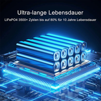 SOLARPLAY Q2402M Outdoor Generator 2400W MPPT Portable Power Station with 1/2 X 200W Folable Solar Panels Trolley For RV Camping