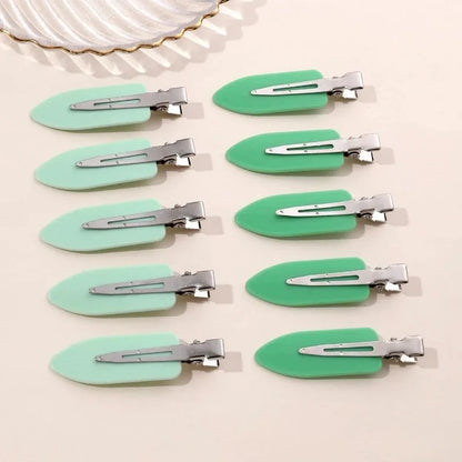 Colorful 8/10pcs/set Women Hair Clips Side Bangs Fix Fringe Barrette Makeup Tools Ladies Girls Styling Hairpin Hair Accessories