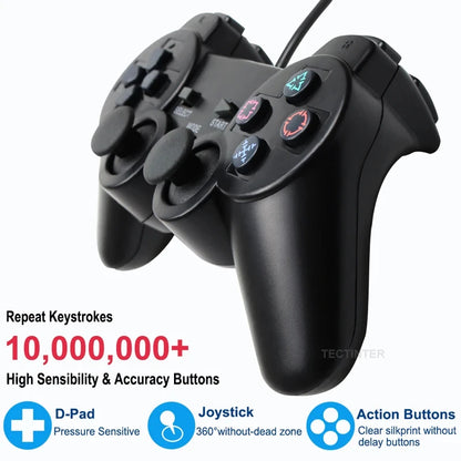 Wired Controller For SONY PS2 Gampad Remote For Playstation 2 Console Controle For PS2 Gamestick For PS2 Accessories