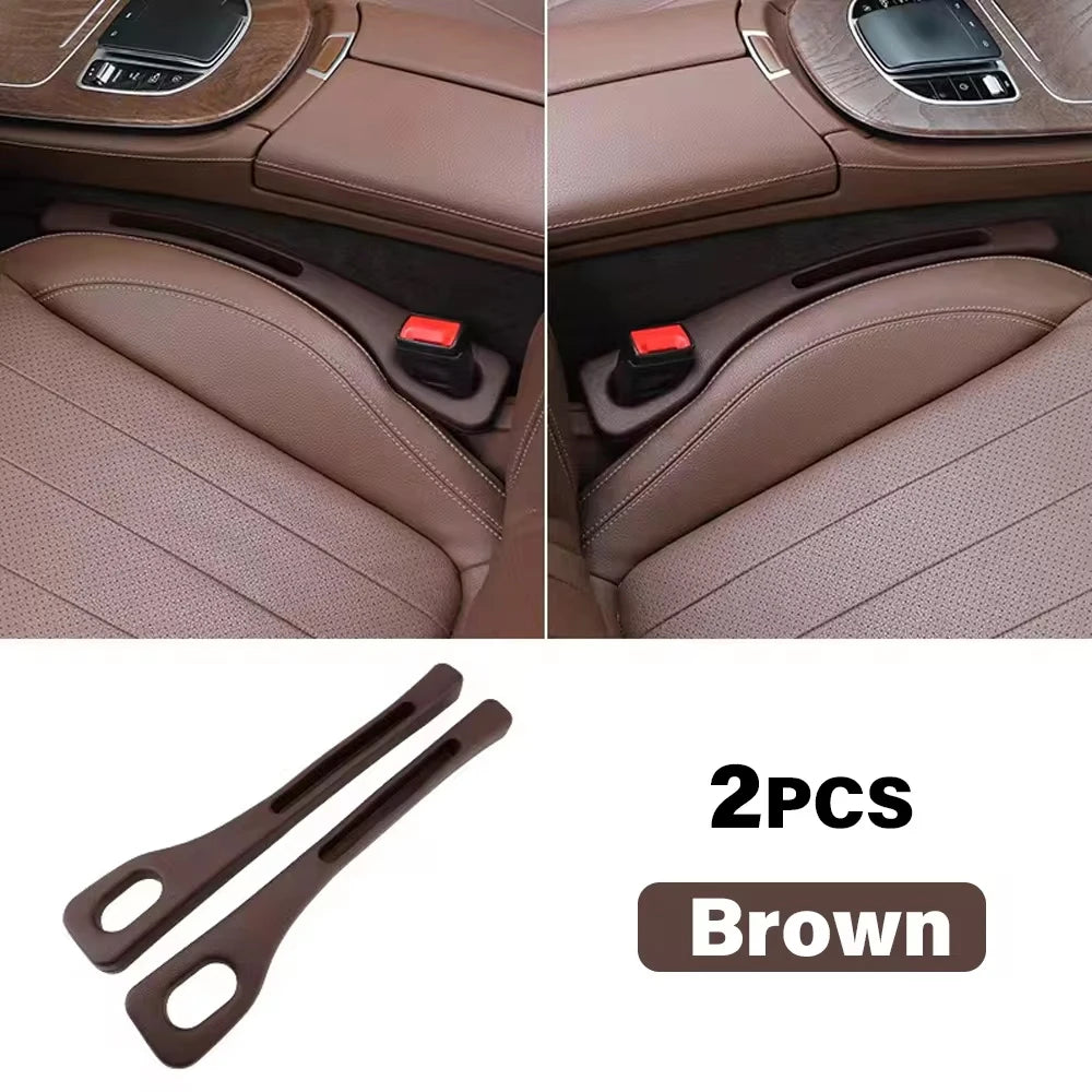 1 Pair Universal Car Seat Gap Plug Strip Side Seam Car Gap Filler Leak Proof Seat Gap Storage Organizer Interior Decoration