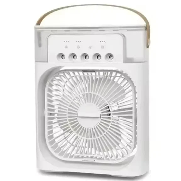 Portable 3 In 1 Fan AIr Conditioner Household Small Air Cooler LED Night Lights Humidifier Air Adjustment Home Fans Dropshipping