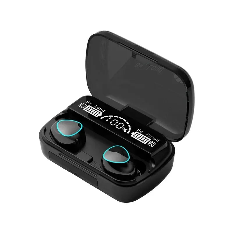 TWS Earbuds TWS Earphone Intelligente Touch Control Wireless Bluetooth-compatible Headphones Waterproof LED Display With Mic
