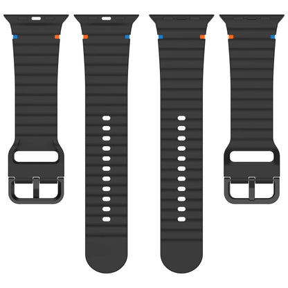 Silicone Strap for Apple watch Ultra Band 49mm 46mm 45mm 42mm 44mm 40mm 41mm correa bracelet belt iWatch series 10 9 8 6 7 5 SE