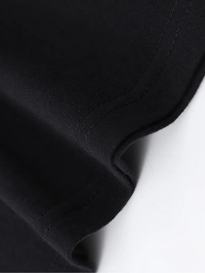 Men'S Sports Crew Neck T-Shirt with Cross and Prayer Hand Pattern - 95% Cotton, 5% Spandex,