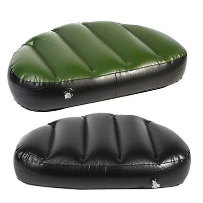 Waterproof Inflatable Seat Leakage-proof Water Sports Air Cushion Mat Green PVC Material Fishing Boat Cushion Kayak Accessories