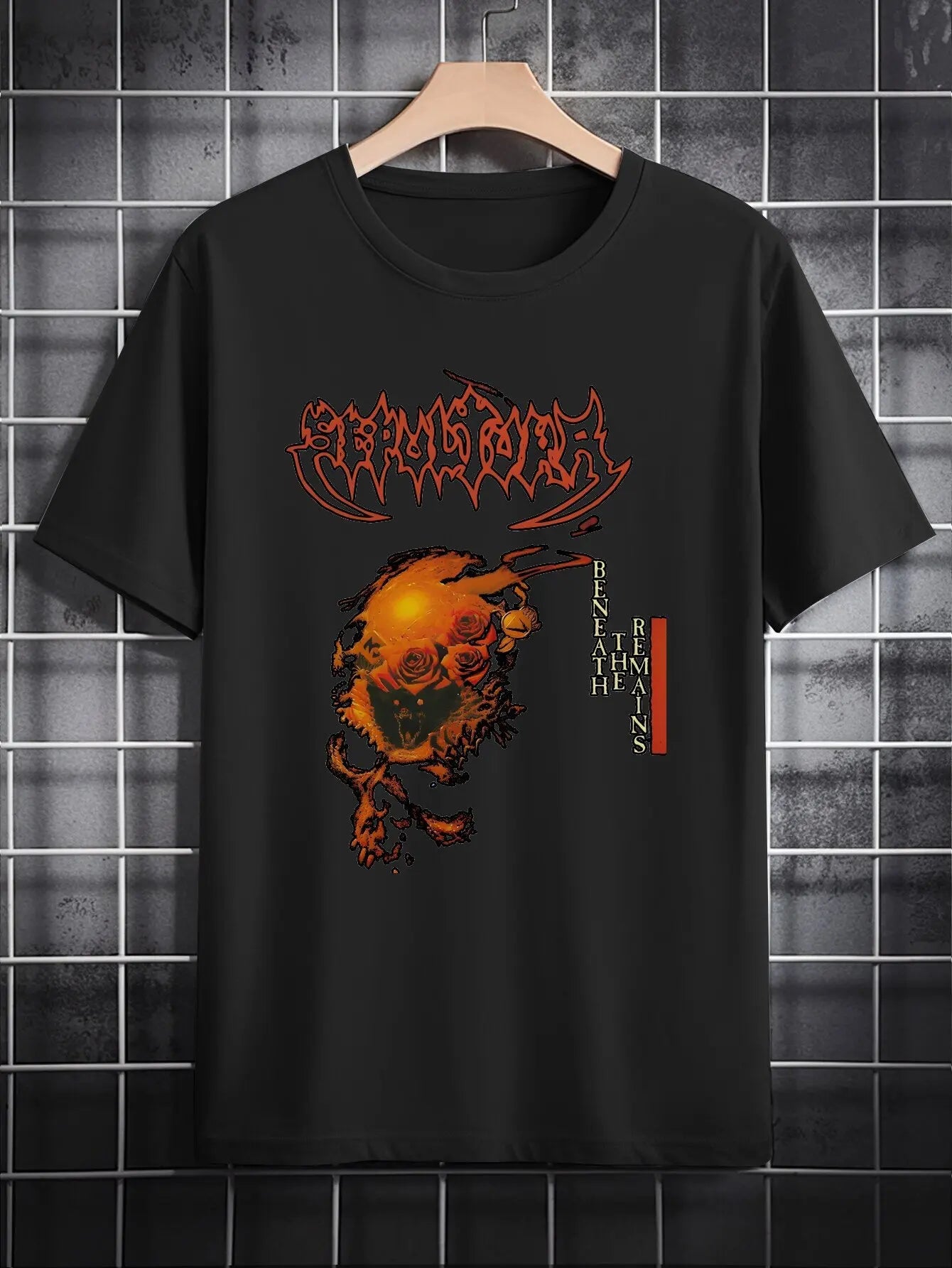 Vintage Band Men'S Casual Crew Neck T-Shirt, Print Design Men'S Top, Gift for Men