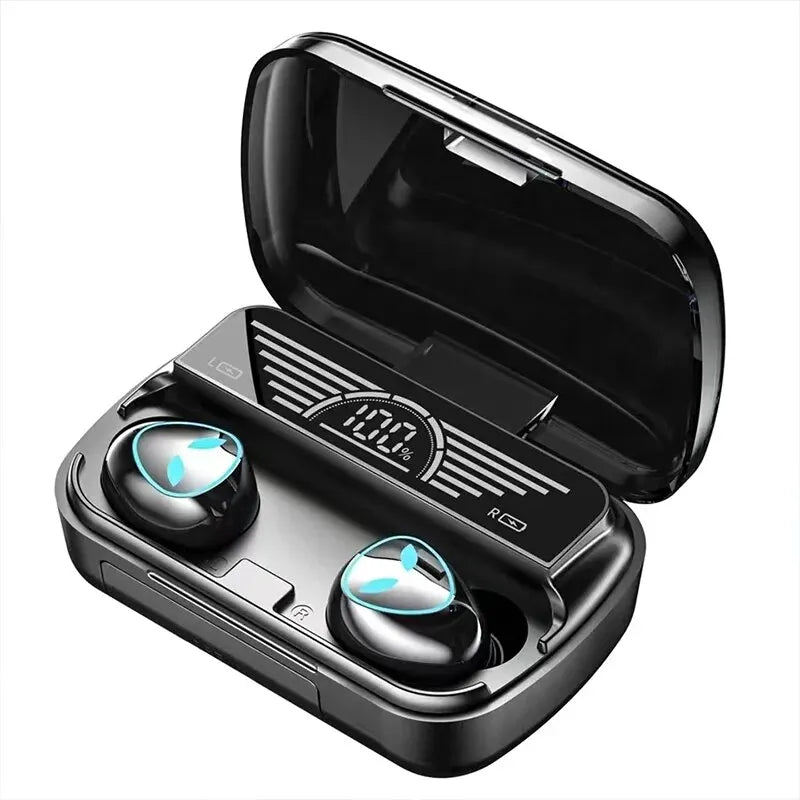 TWS Earbuds TWS Earphone Intelligente Touch Control Wireless Bluetooth-compatible Headphones Waterproof LED Display With Mic