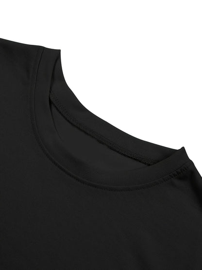 Men's Light Blue Umbrella Corporation Graphic T-Shirt - Casual Summer Short Sleeve Crewneck, Soft Polyester Blend