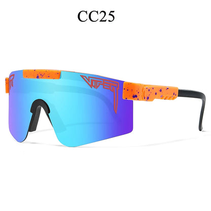 Adult UV400 Cycling Glasses Pit Viper Sunglasses Men Women Outdoor Baseball Eyewear Sport Goggles Mtb Sun Shades