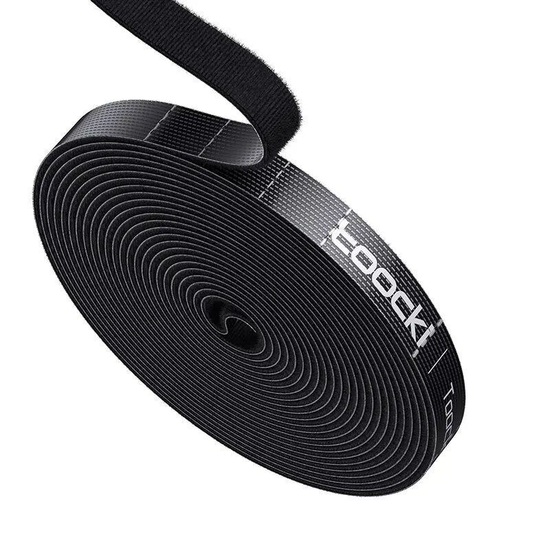 Toocki 5m Organizer Cable Management Tearable Organizador Cables 10mm Width Winder Ties Phone Accessories Wire Cord Organizer