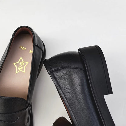 Careaymade-Women's Casual Shoes Slip on Oxford Shoes for Men Cowhide Leather shoes Male Work Shoes Spring Autumn Large size shoe