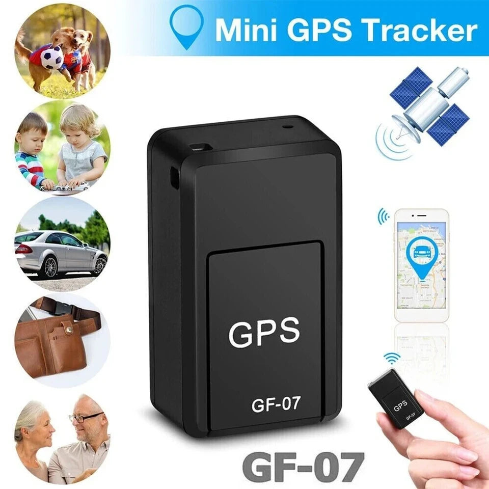 Mini GF07 GPS Car Tracker Real Time Tracking AntiTheft Anti Lost Locator Strong Magnetic Mount SlMMessage Positioner