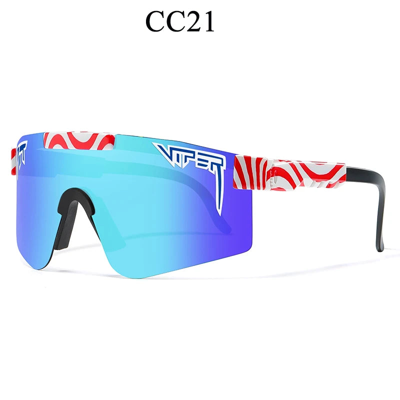 Adult UV400 Cycling Glasses Pit Viper Sunglasses Men Women Outdoor Baseball Eyewear Sport Goggles Mtb Sun Shades