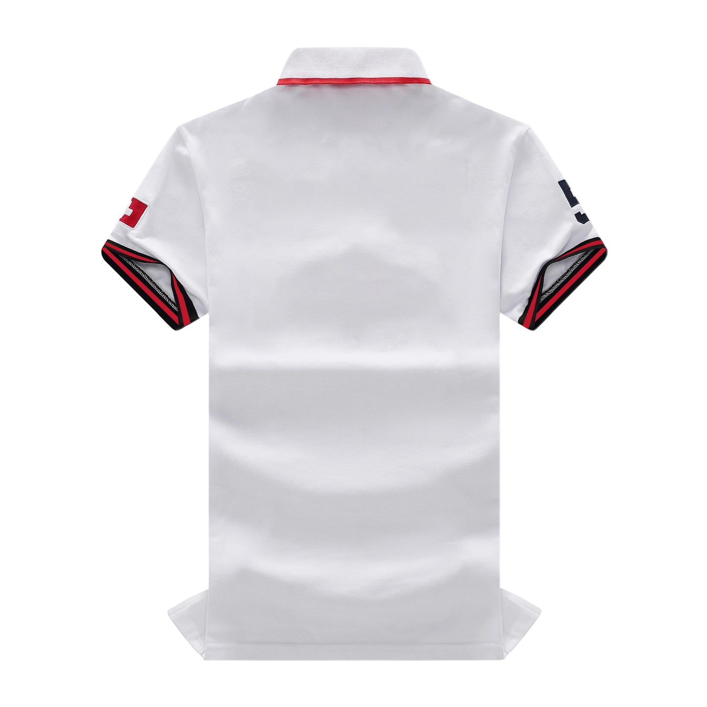 Men's Polo Shirt Classic Switzerland Popular 100% Cotton Embroidery Short Sleeve Sports Collar T-shirt Oversized US Size XS-7XL