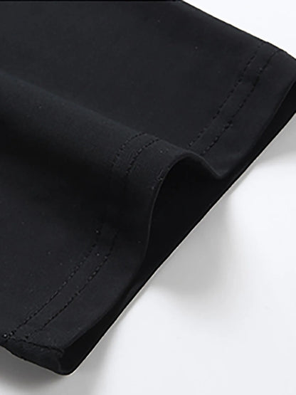 [Trendy | Pure Cotton] 1pc, Trendy High-end Pure Cotton Old School DJVS New School DJT T-shirt | HouseDance Music