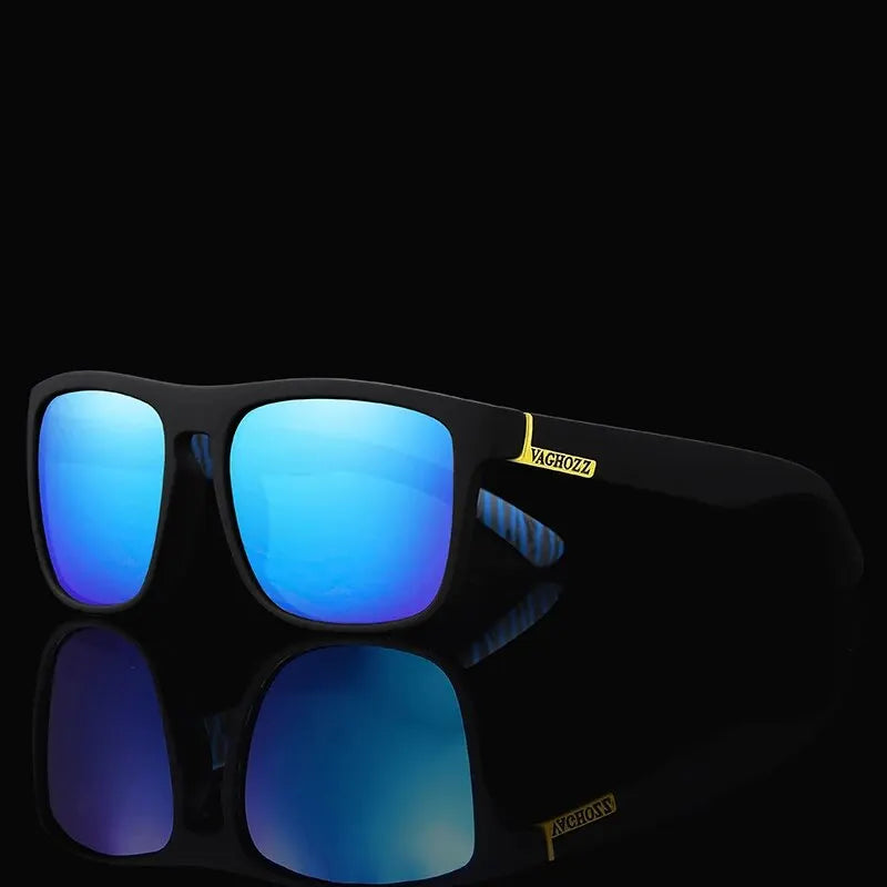 VAGHOZZ Brand Classic Sunglasses Men UV400 Fishing Sun Glasses Women Square Outdoor Male Sport Eyewear Driving Shades