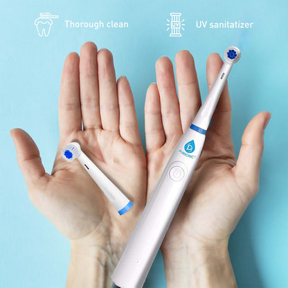 Pursonic Advanced Smile Care Bundle – LED Whitening Kit, Whitening Strips, & Electric Toothbrush