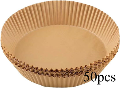 50/100pcs Square Silicone Oil Paper Mini Air Fryer Liner Suitable For Most Air Fryers Non Stick Air Fryer