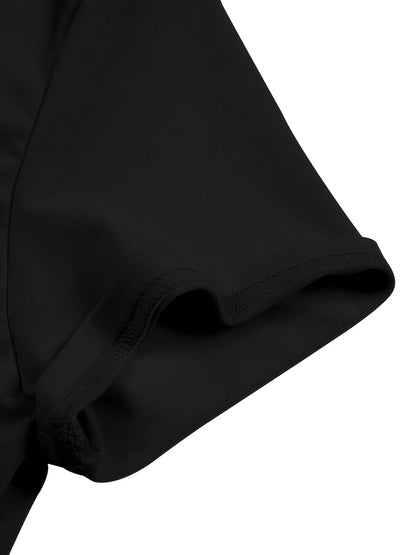 Men's Light Blue Umbrella Corporation Graphic T-Shirt - Casual Summer Short Sleeve Crewneck, Soft Polyester Blend