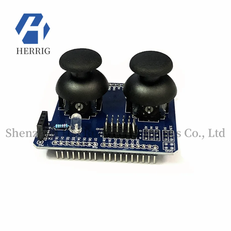 Electronic Building Blocks Dual-way PS2 Gamestick Button Module JoyStick is compatible with UNO R3