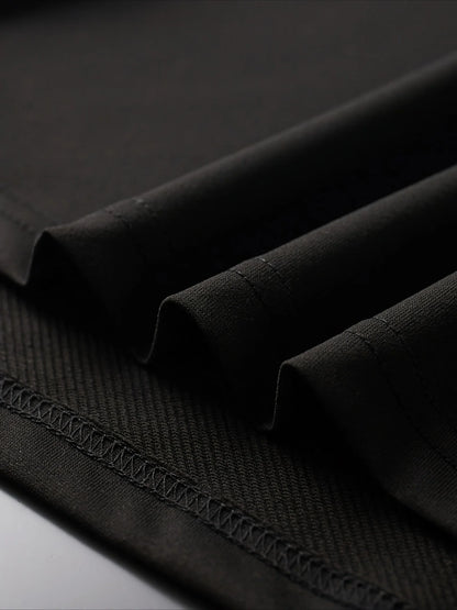 [Cotton Graphic Tee] 100% Cotton Men's Knight & Slogan Graphic Tee | Breathable Crew Neck T-Shirt with Medieval Soldier Design