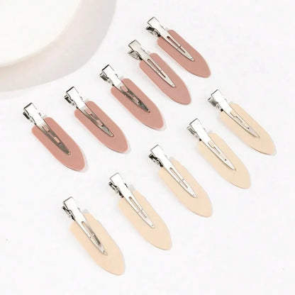 Colorful 8/10pcs/set Women Hair Clips Side Bangs Fix Fringe Barrette Makeup Tools Ladies Girls Styling Hairpin Hair Accessories