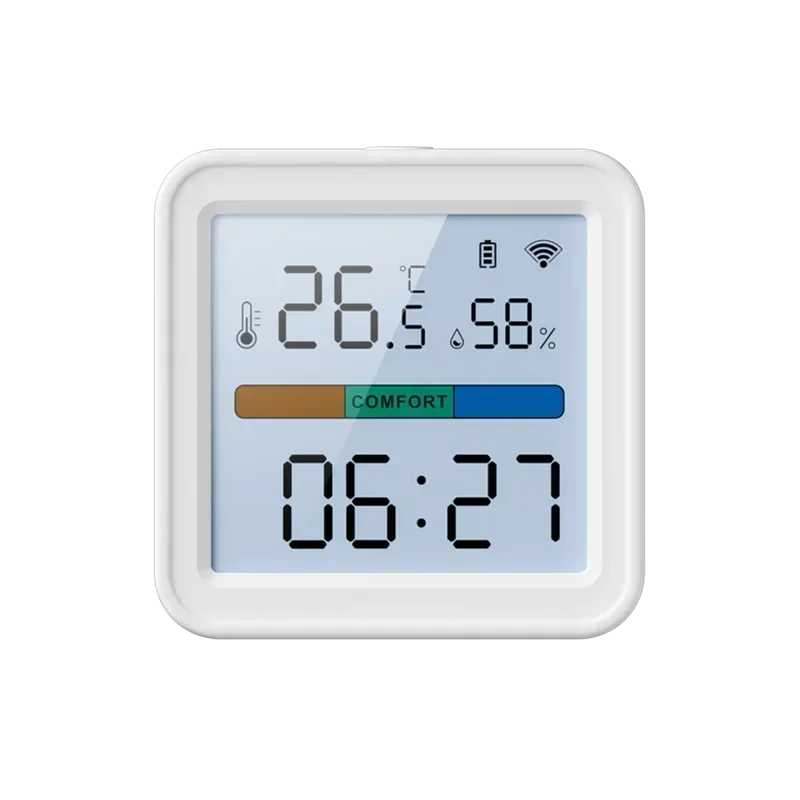 Tuya New WiFi Temperature Humidity Sensor Smart Life Backlight Hygrometer Thermometer Sensor Support Alexa Google Home Assistant