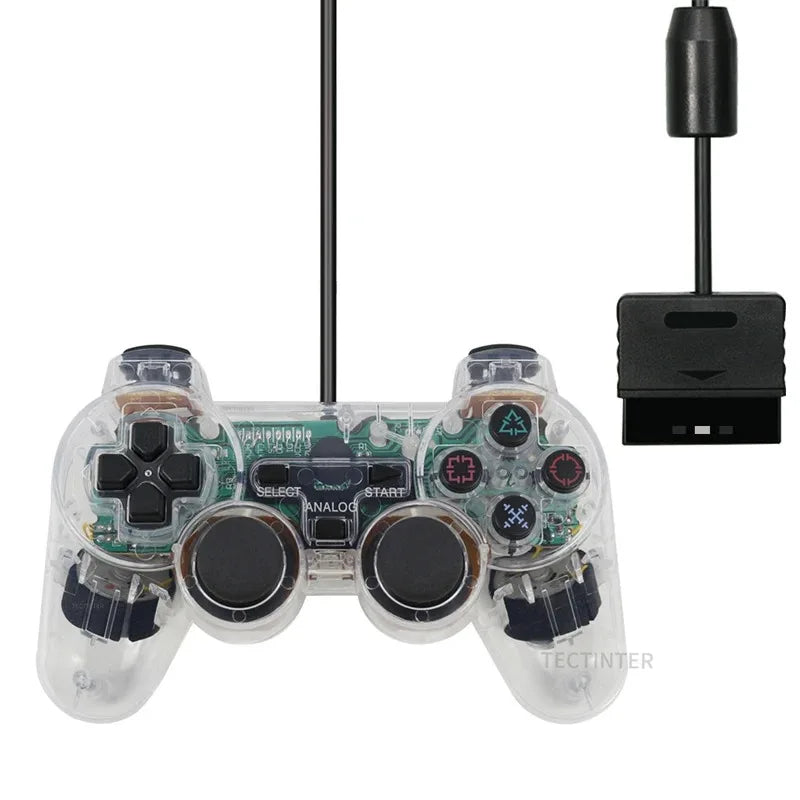 Wired Controller For SONY PS2 Gampad Remote For Playstation 2 Console Controle For PS2 Gamestick For PS2 Accessories