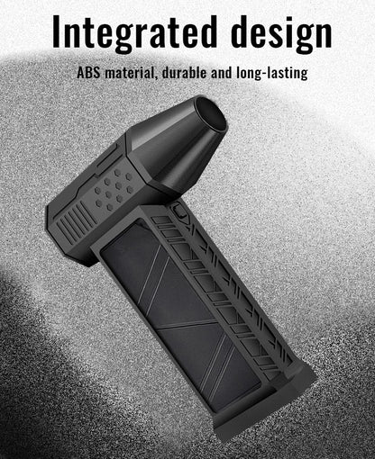 Mini Turbo Jet Fan Electric Air Duster with 3 Gear Adjustable 130000RPM Wind Speed 52m/s Car Computer Cleaning Blower Tool