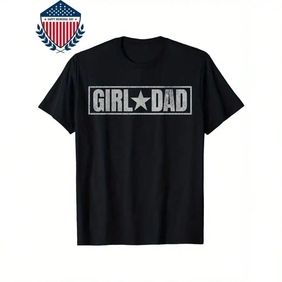 Girls Dad Tee For Men Father'S Day Proud Father of Girls T-Shirt