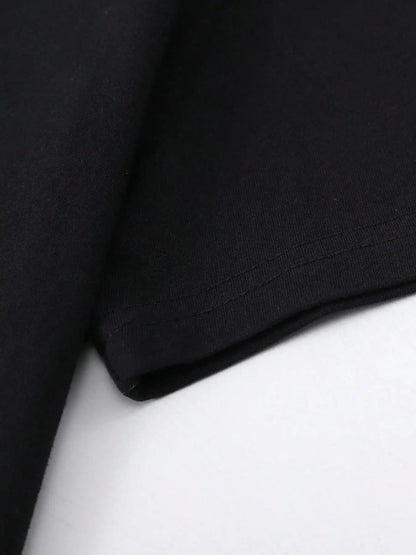 Funny Cat Cat Pattern T-Shirt