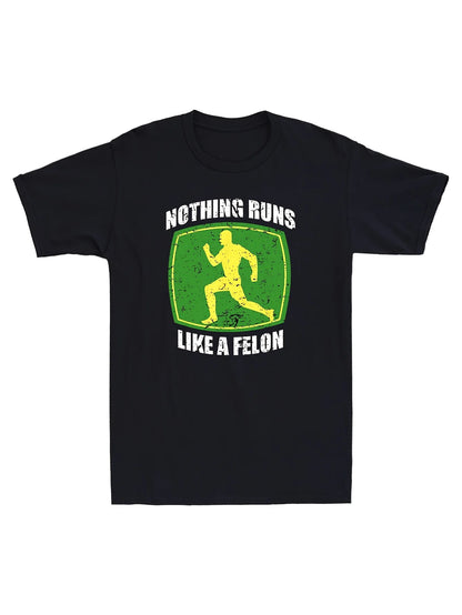 S-3XL Men'S T-Shirt Black Comfortable and Breathable Festival Gift