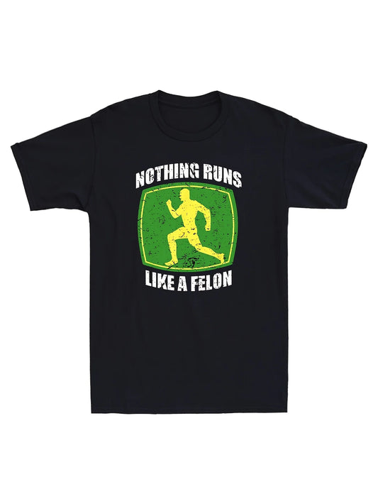 S-3XL Men'S T-Shirt Black Comfortable and Breathable Festival Gift