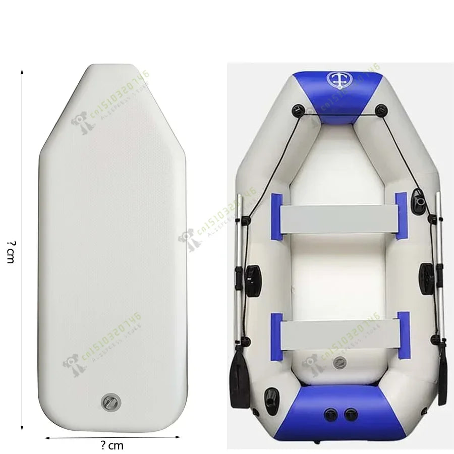2023 New Multi-Size Air Deck Only for Solar Marine 175-360cm Inflatable Boats Thickened PVC Air Bottoms Floor for Kayak