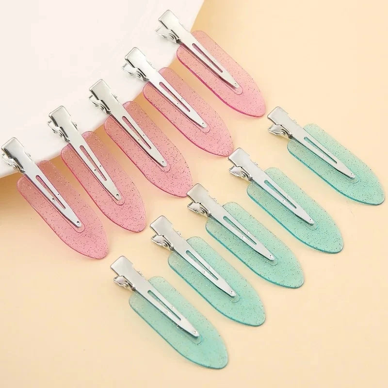 Colorful 8/10pcs/set Women Hair Clips Side Bangs Fix Fringe Barrette Makeup Tools Ladies Girls Styling Hairpin Hair Accessories