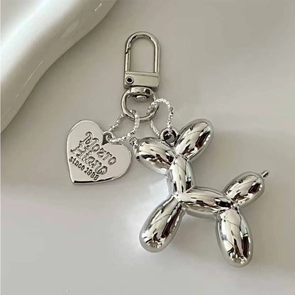 Fashion Keychain Punk Y2K Balloon Dog Keychains For Handbag Backpack Pendant Girl's Car Key Ring Key Chain Accessories