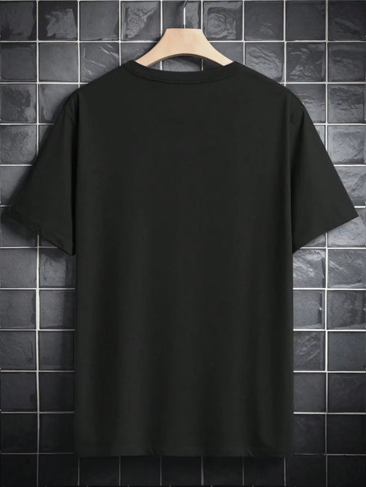 Men'S Casual Round-Neck T-Shirt, Print Design Men'S Top, A Gift For Men.