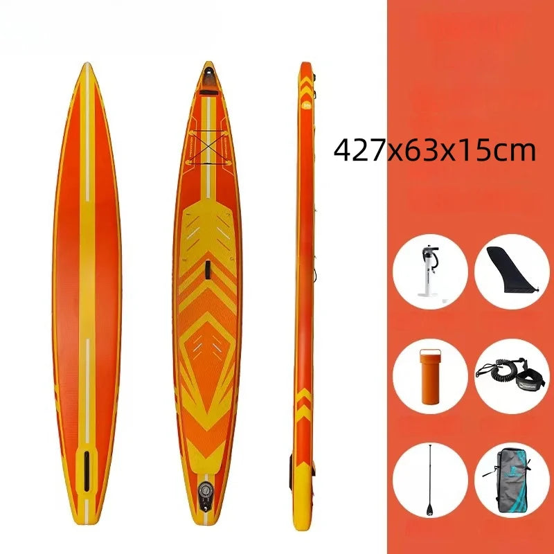 Good Quality Wholesale 2 Person Custom Drop Stitch Sea Kayak River Fishing Ocean Waters Inflatable Stand up Paddle Board